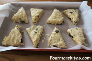 Bake or freeze these Lemon Blueberry Scones