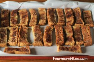 Freezer friendly and delicious french toast sticks