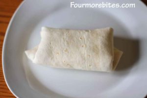 Breakfast burrito that is freezer friendly